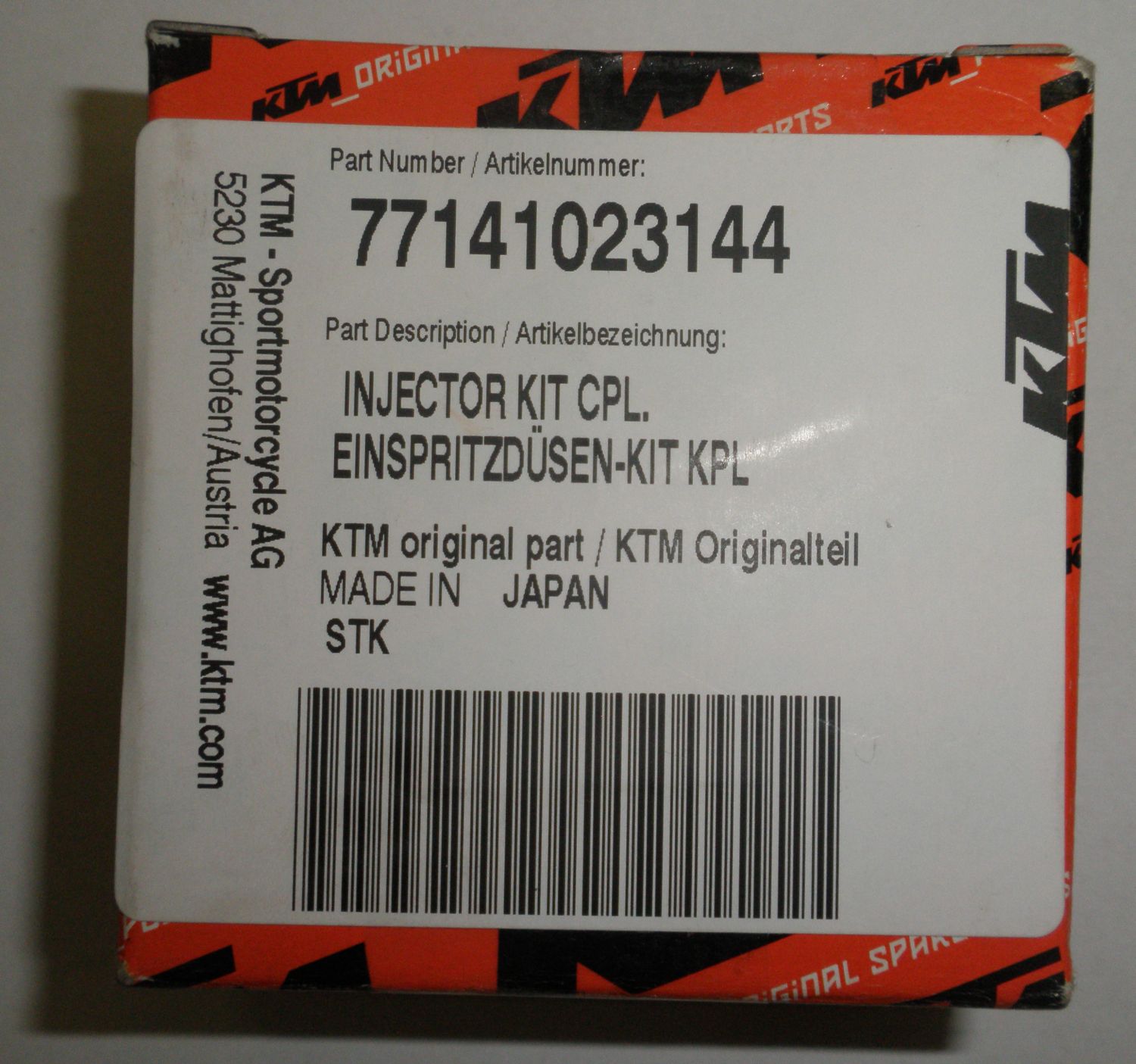 Opravná sada trianglu přepákování KTM SX/SXF 11-12 77204080100