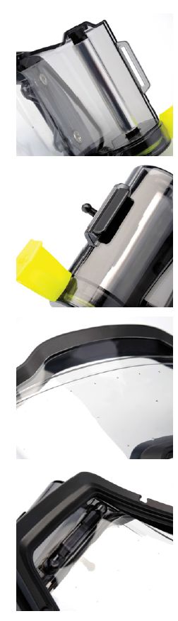 Náhradní lepící pásky pro roll-off systém 100% FORECAST - pro brýle STRATA 2, ACCURI 2, RACECRAFT 2 - balení 3 kusy 