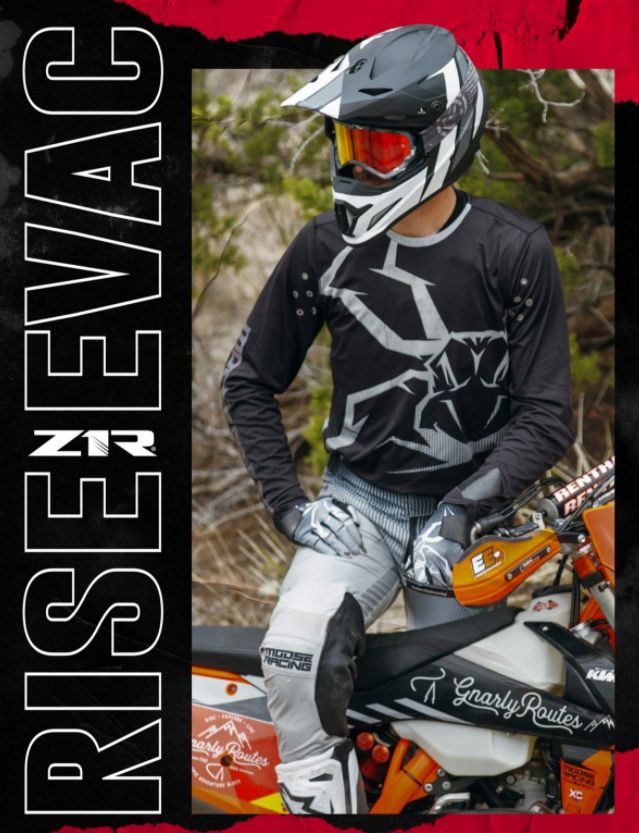 a Motokrosová přilba Z1R RISE EVAC černá/oranžová/šedá vel. XL 