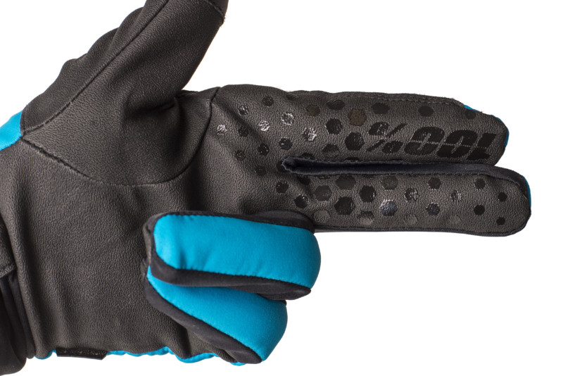 a Motokrosové rukavice 100% BRISKER HYDROMATIC BLACK vel. M