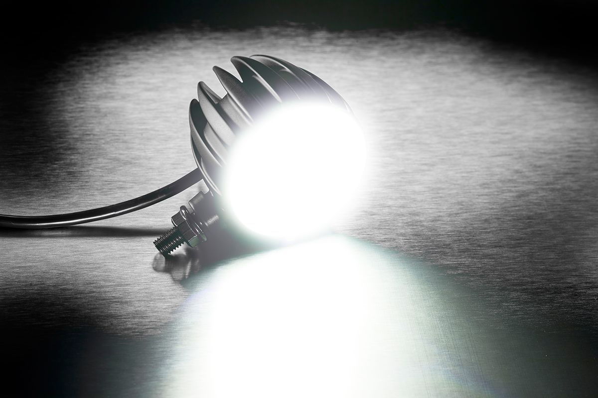 Led denní svícení KELLERMANN DAYCAN černá/čiré sklo - 1 kus