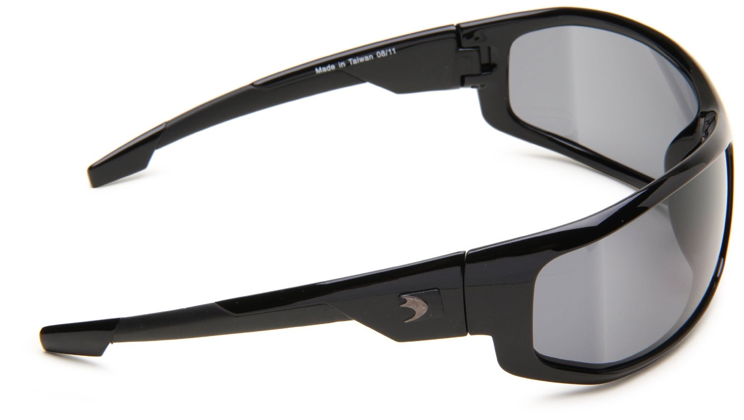 Motocyklové sluneční brýle BOBSTER AXL STREET SUNGLASSES lesklý černý rám, čiré čočky
