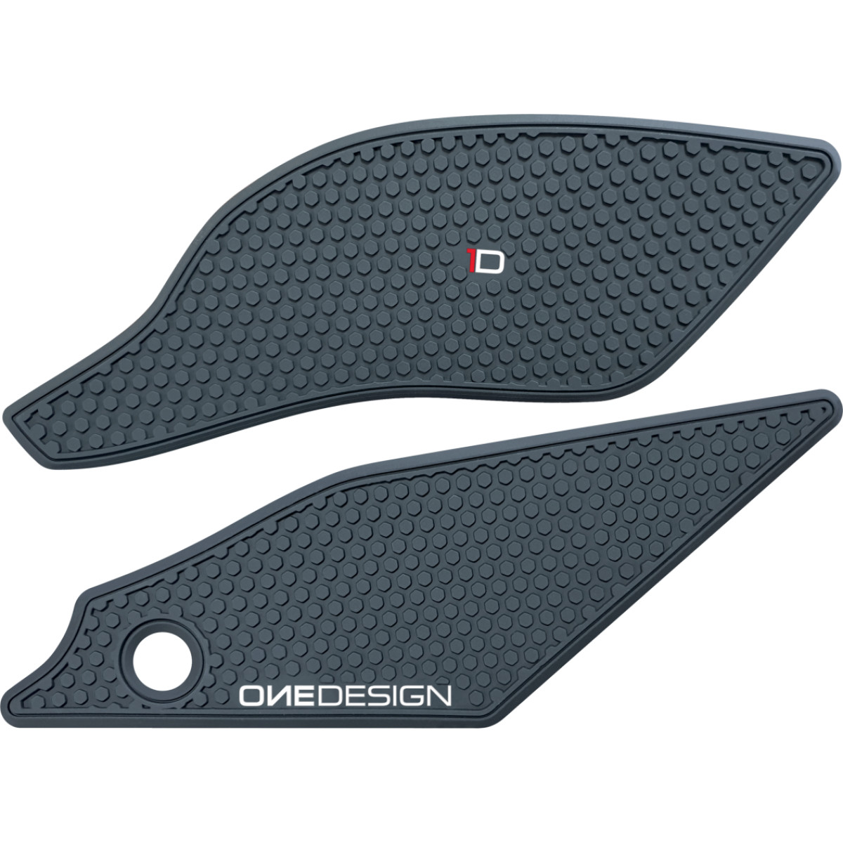 Samolepka - tank pad - tank grips ONEDESIGN pro YAMAHA R3 2015-2018 barva černá