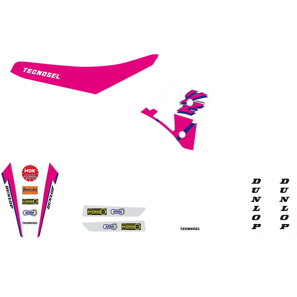 Potah sedla TECNOSEL pro YAMAHA YZ 125 / 250 1996-1999