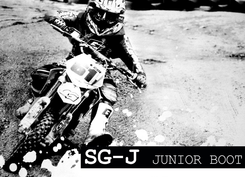 Dětské motokrosové boty Gaerne SG-J černá/žlutá 