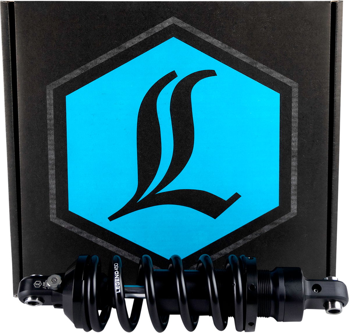 Zadní centrální tlumič motocyklu LEGEND SUSPENSION pro HARLEY-DAVIDSON® M8 SOFTAIL MODELS 2018-2021 viz popis, verze heavy duty REVO-A 