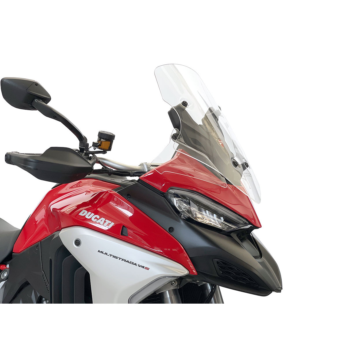 Plexi motocyklu WRS pro SUZUKI GSX-R 1300 HAYABUSA 2021, verze race, barva čirá, výška 59 cm, o 5 cm vyšší než originál
