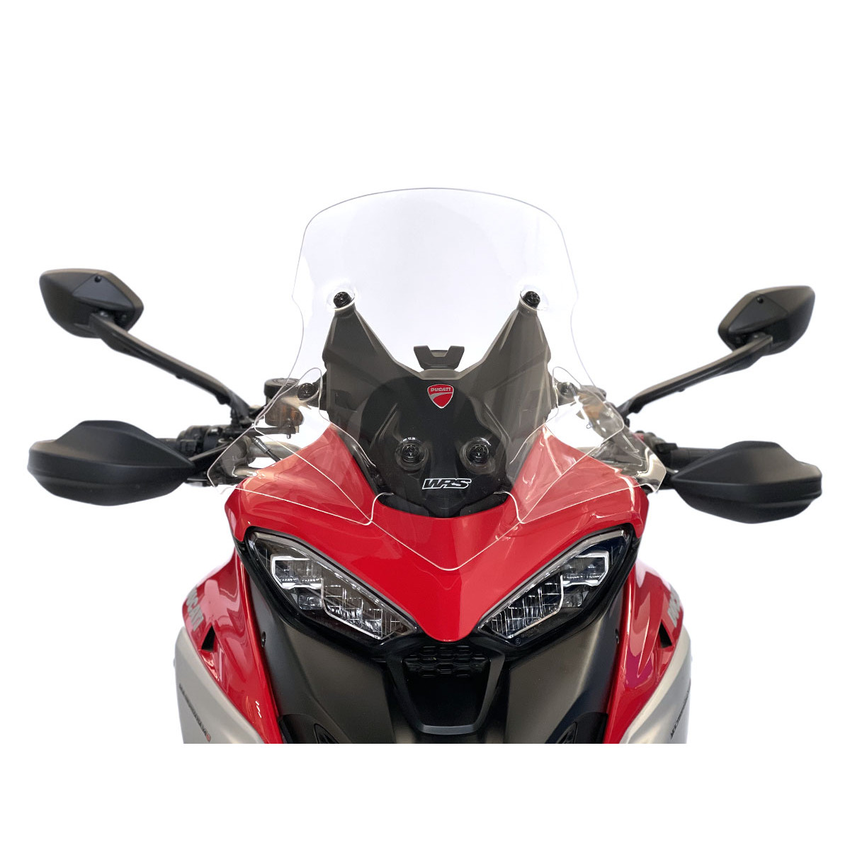 Plexi motocyklu WRS pro SUZUKI GSX-R 1300 HAYABUSA 2021, verze race, barva čirá, výška 59 cm, o 5 cm vyšší než originál