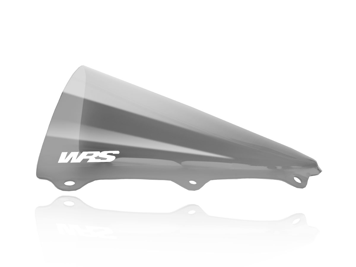 Plexi motocyklu WRS pro SUZUKI GSX-R 750 2011-2019, verze RACE, barva kouřová
