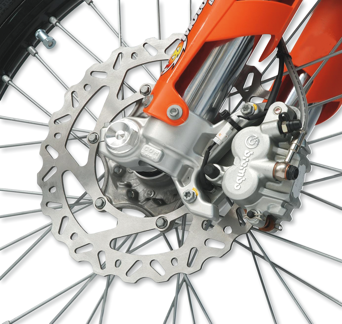 A Přední brzdový kotouč MotoMaster pro SUZUKI RM 65 2003-2005
