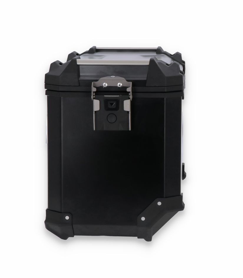 Boční motocyklový hliníkový kufr SW-MOTECH TRAX ADV SIDE CASES obsah 45 litrů, barva černá, montážní pozice pravá, 1 kus