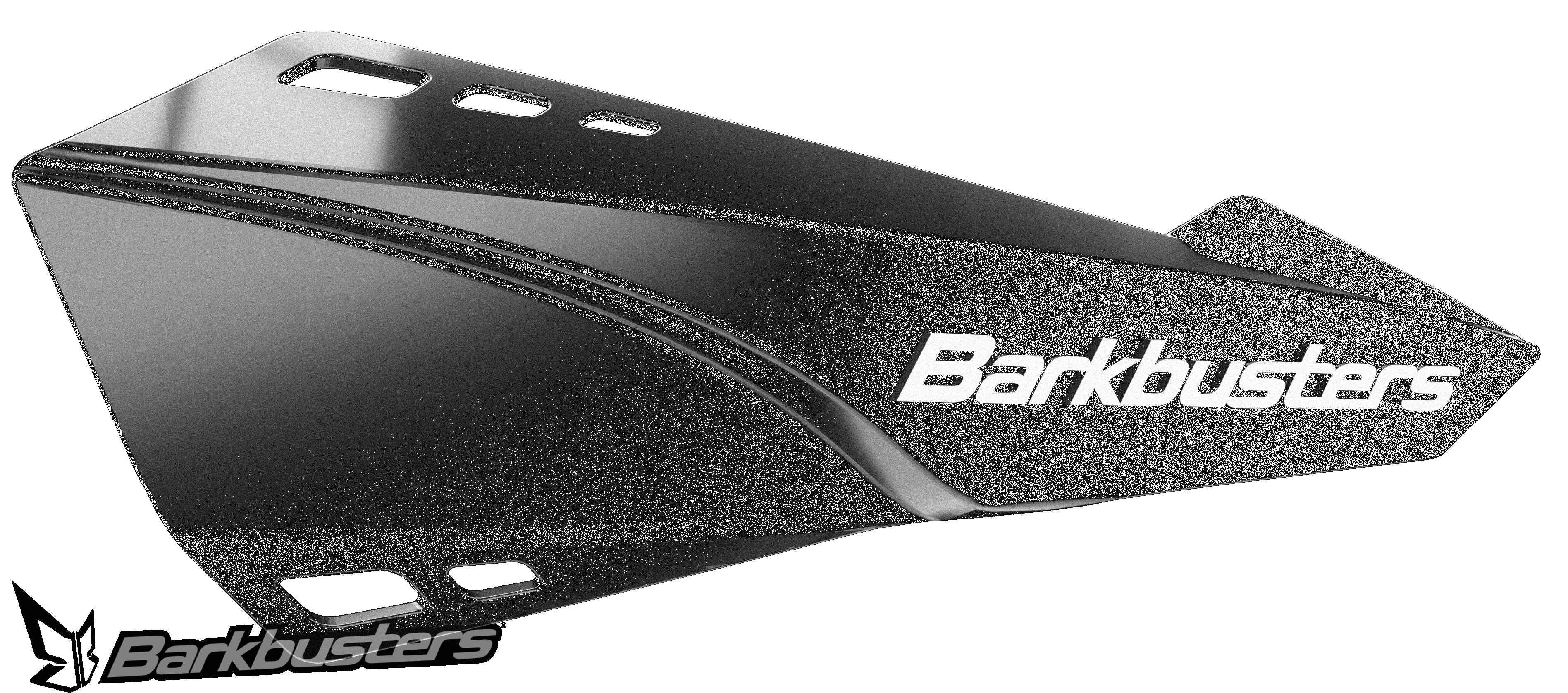 Sada motocyklových krytů páček mx / enduro BARKBUSTERS HANDGUARDS SABRE barva bílá/zelená, pár