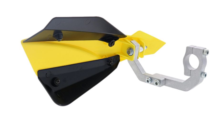 Sada motocyklových krytů páček mx / enduro BARKBUSTERS HANDGUARDS SABRE barva bílá/zelená, pár