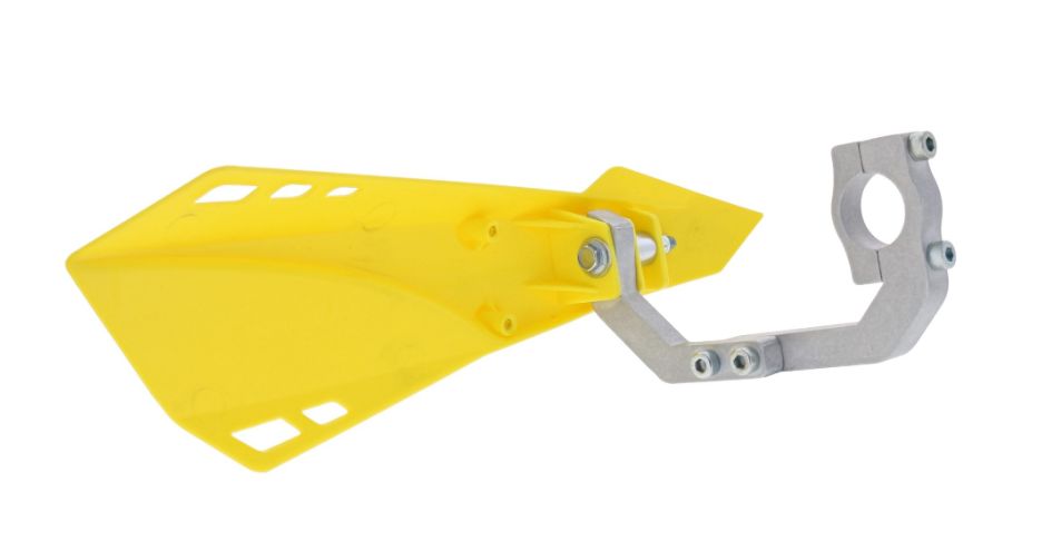 Sada motocyklových krytů páček mx / enduro BARKBUSTERS HANDGUARDS SABRE barva bílá/zelená, pár
