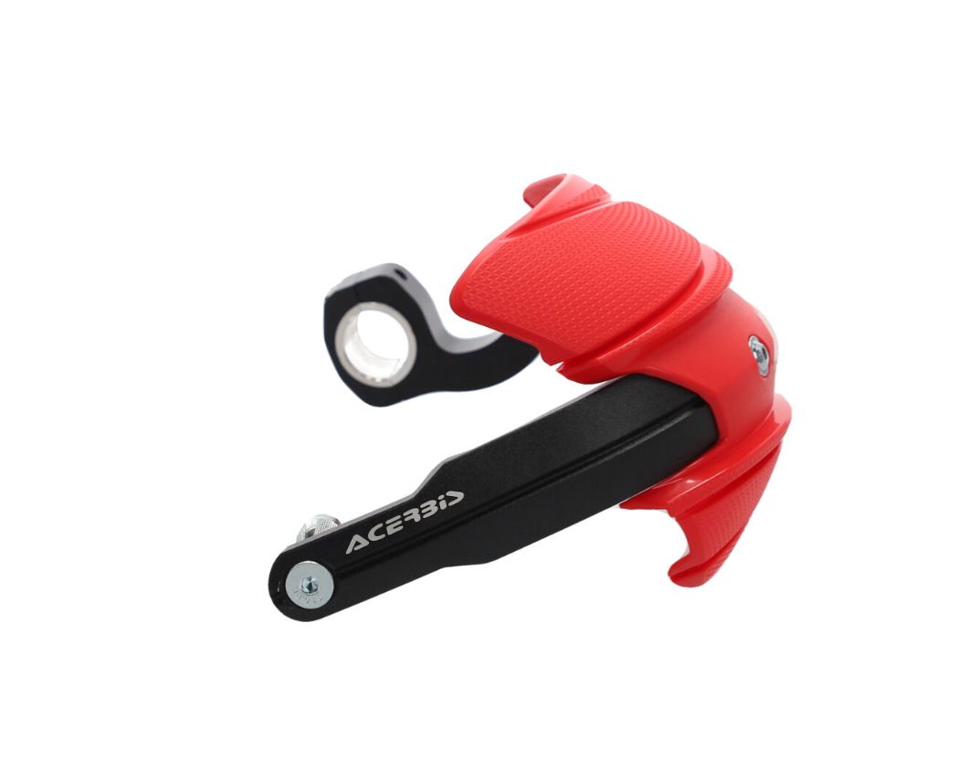 Chrániče páček s výztuhou - kryty páček pro cross, enduro, hard enduro a cross country ACERBIS ENDURANCE-X barva 349 červená/černá, pár