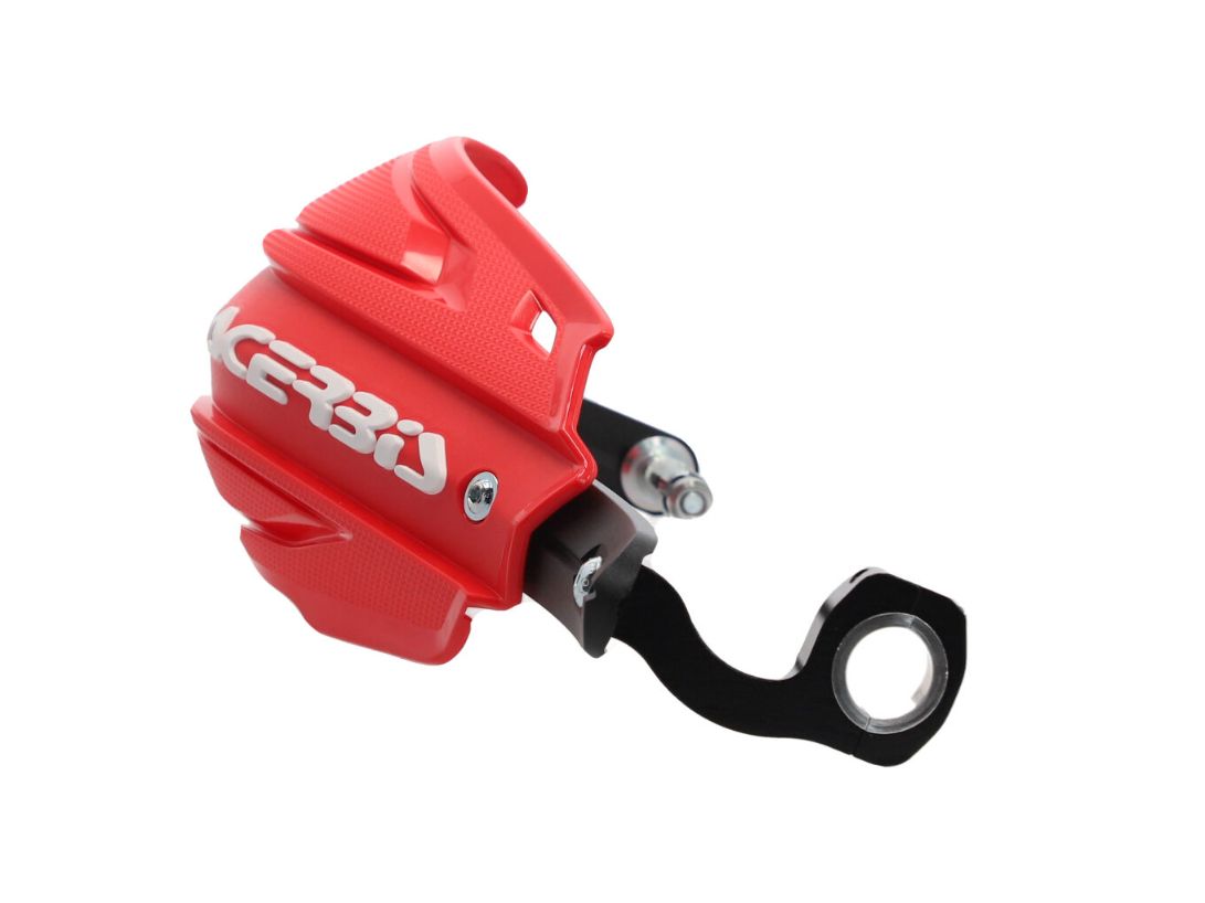 Chrániče páček s výztuhou - kryty páček pro cross, enduro, hard enduro a cross country ACERBIS ENDURANCE-X barva 349 červená/černá, pár