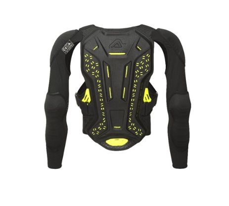 Chránič těla včetně chráničů ramen a loktů ACERBIS PLASMA BODY ARMOUR LEVEL 2 barva černá/žlutá, velikost XXL
