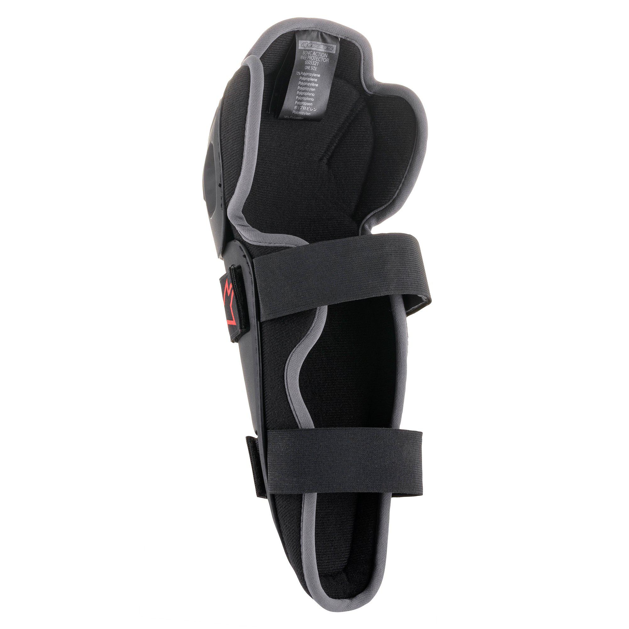 a Dětské kolenní chrániče ALPINESTARS ACTION KNEE M160-383 černé / pár 