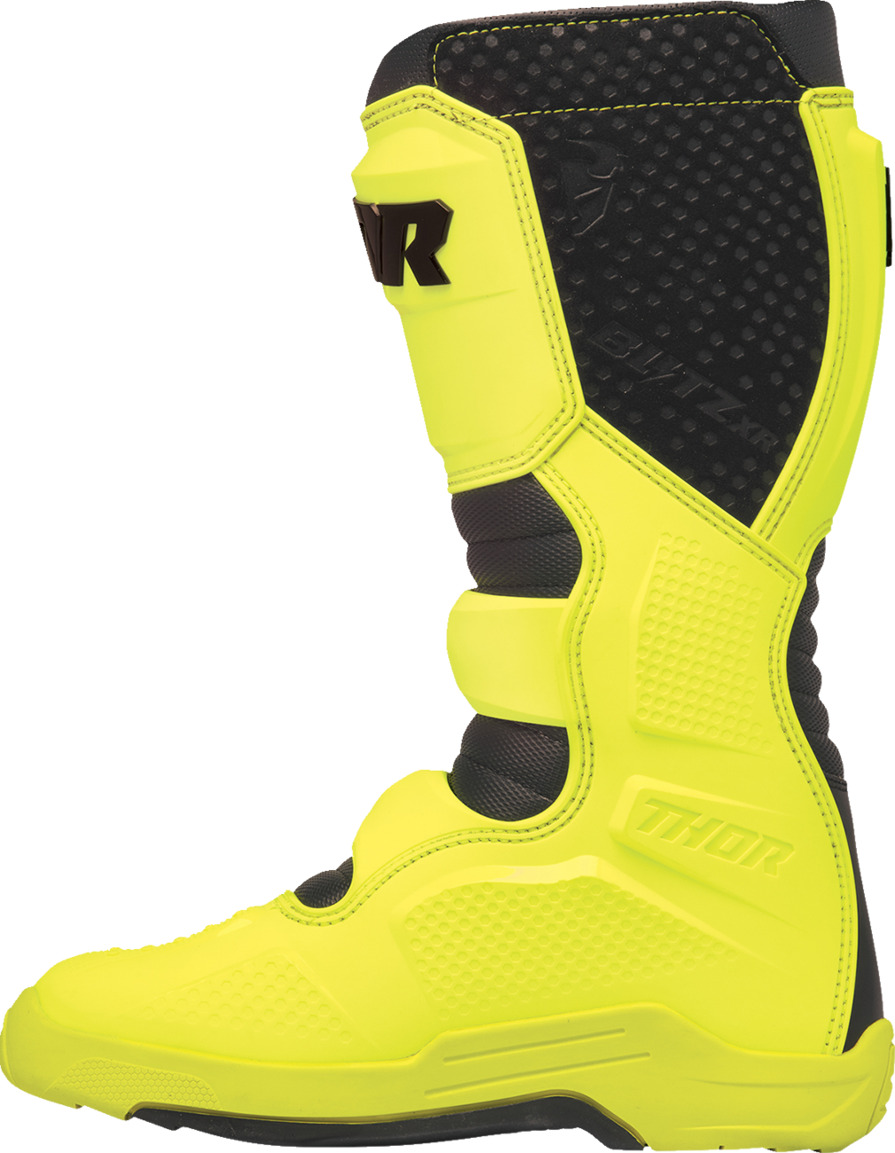 A Motokrosové boty / MX boty, boty na motocross THOR BLITZ XR MX BOOTS barva acid/černá - pár velikost 43
