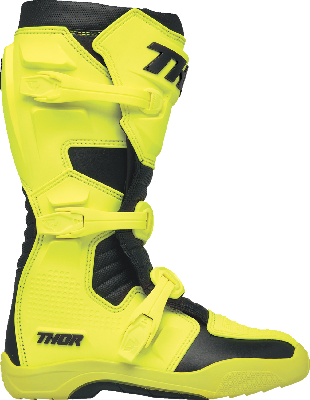 A Motokrosové boty / MX boty, boty na motocross THOR BLITZ XR MX BOOTS barva acid/černá - pár velikost 43
