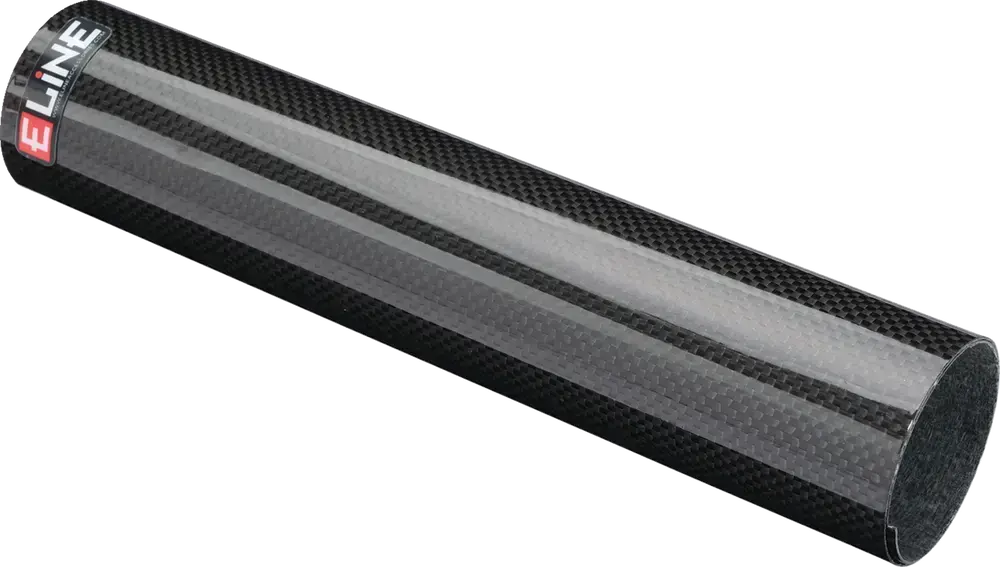 Carbonové/karbonové kryty vidlic MOOSE RACING CARBON FIBER FORK GUARDS pro motocykly HUSABERG, pár 