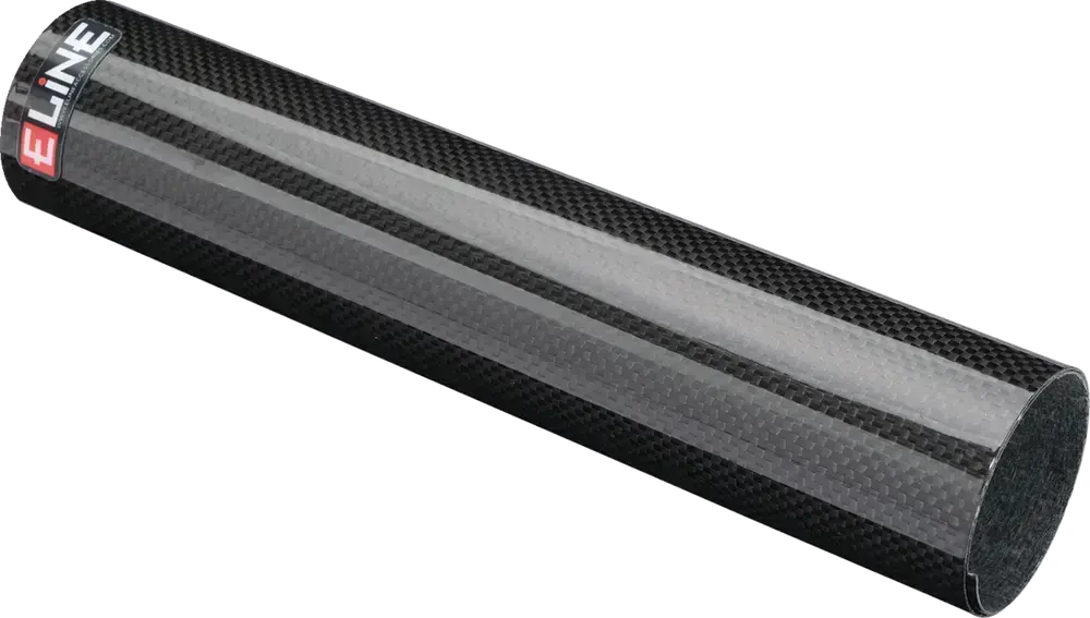 Carbonové/karbonové kryty vidlic MOOSE RACING CARBON FIBER FORK GUARDS pro motocykly KTM, pár 