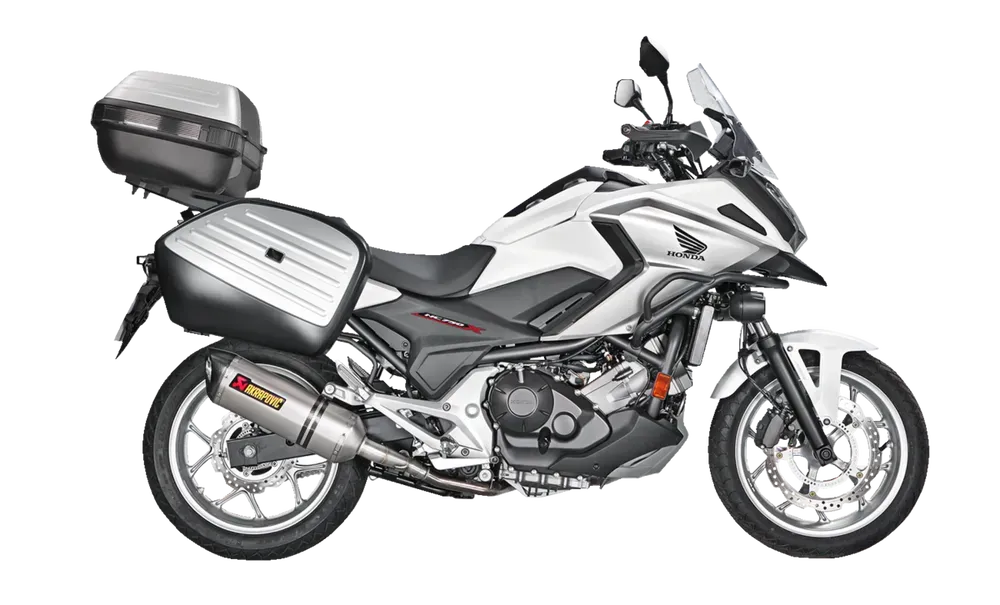 Koncovka výfuku motocyklu AKRAPOVIČ SLIP-ON SERIES MUFFLERS pro HONDA NC 700 / 750 X rok 2012-2020 homologovaná