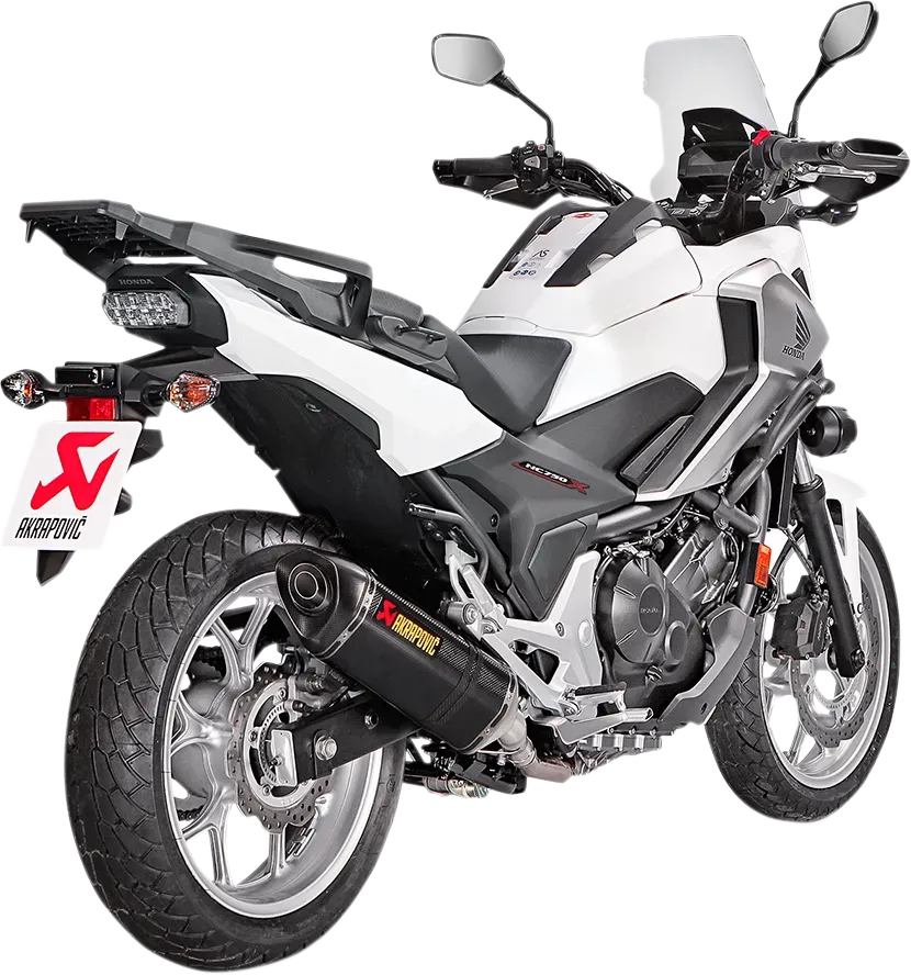 Koncovka výfuku motocyklu AKRAPOVIČ SLIP-ON SERIES MUFFLERS pro HONDA NC 700 / 750 S rok 2012-2020 homologovaná