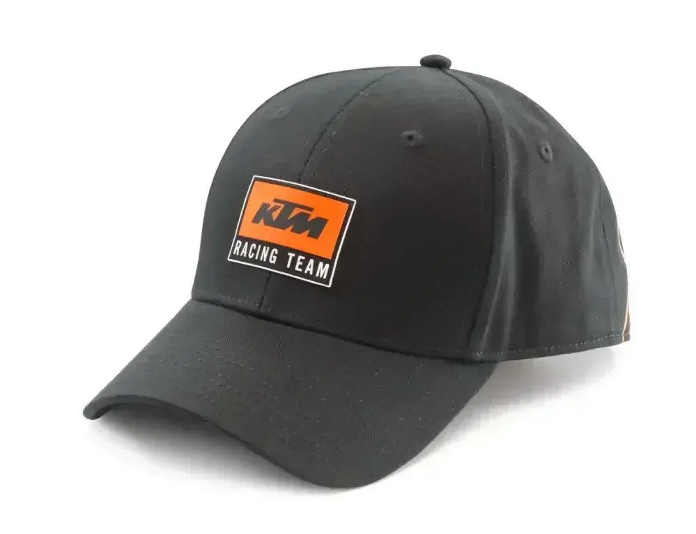 Dětská kšiltovka / čepice KTM RED BULL TEAM FLAT CAP OS oranžová/modrá,  rovný kšilt