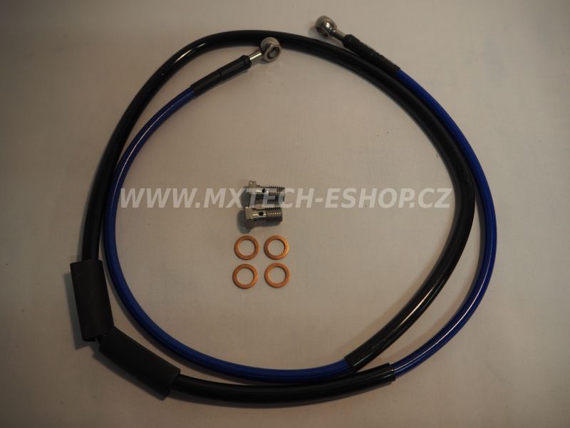 Přední brzdová hadice 4MX pro YAMAHA YZF 450 2009-2013 modrá