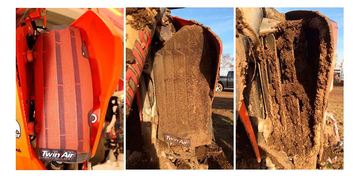 Ochranné síťky na chladiče TWIN AIR pro KTM/HUSQVARNA