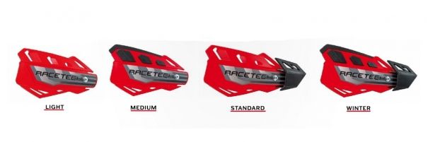 Chrániče páček RTECH FLX ALU neonově oranžová