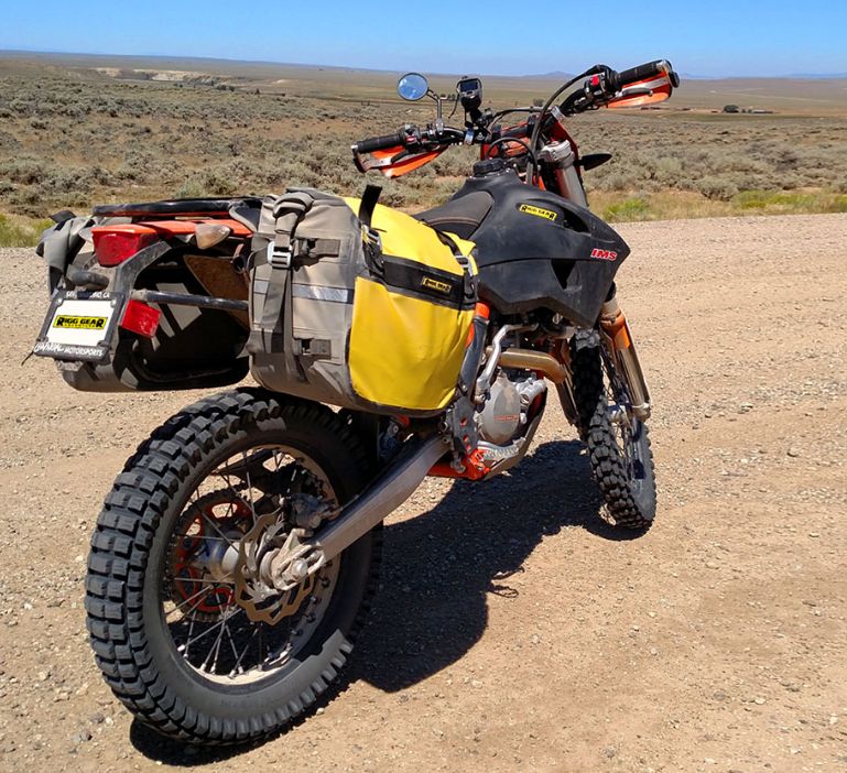 Vodotěsné motocyklové brašny NELSON RIGG SADDLEBAG ADV BLACK SE3050