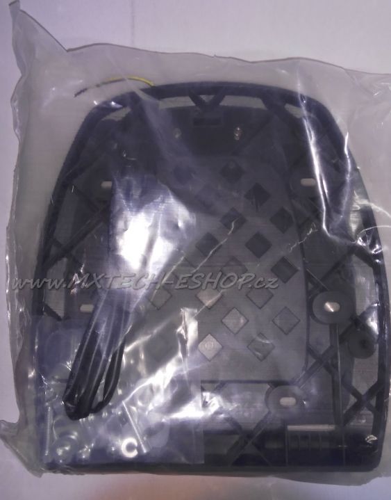 Moto kufr COOCASE V28 FUSION stříbrná metalíza