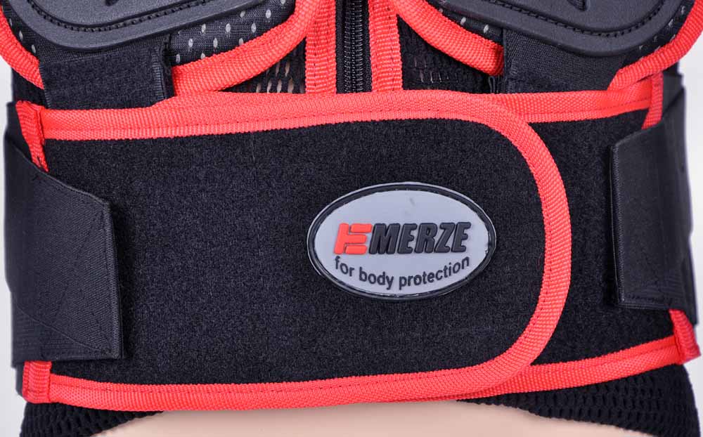 Dětská košile s výztuhami EMERZE EM5 KIDS černá/červená vel. 2