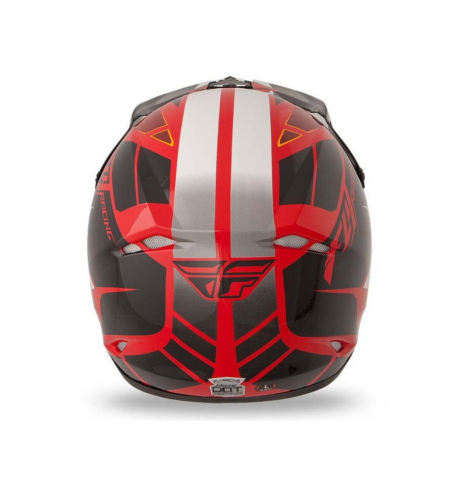 Motokrosová helma FLY F2 CARBON PURE (tyrkysová,bílá)