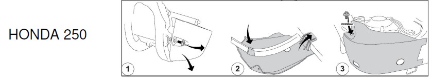 Kryt pod motor ACERBIS  HONDA CRF 450 R 2009-2016