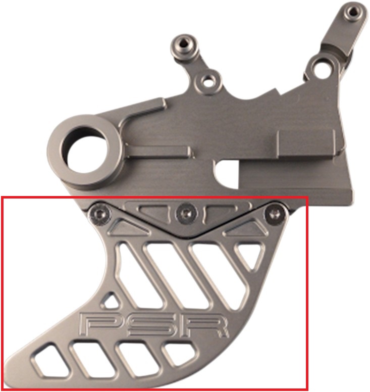 Zadní kryt kotouče PSR pro YAMAHA YZ250 92-96, 98