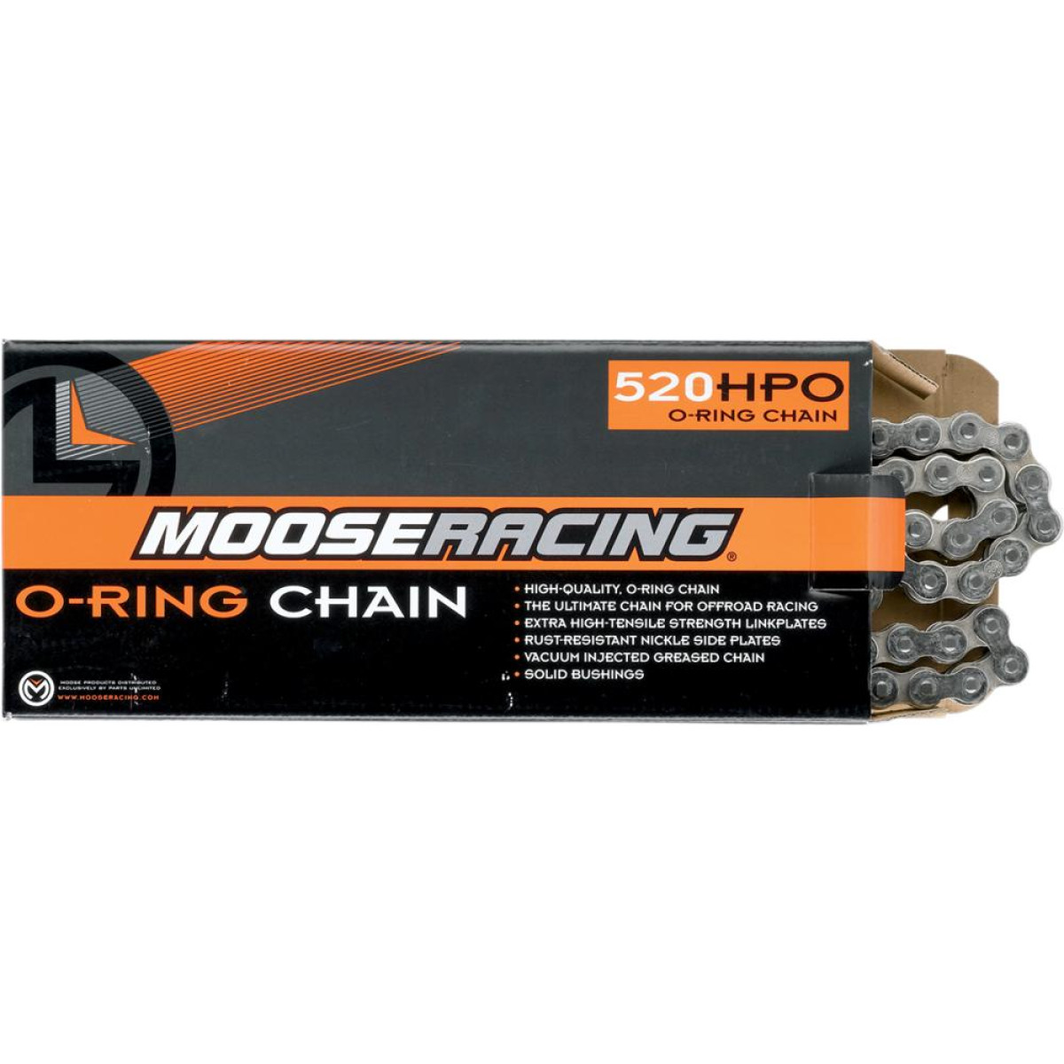 Řetěz Moose Racing 520HPO O-RING 110 čl., obsah 350-450 cc