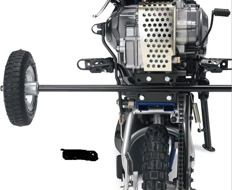 Přídavná kola pro dětský motocykl MOOSE RACING pro YAMAHA TTR 50 2006-2019