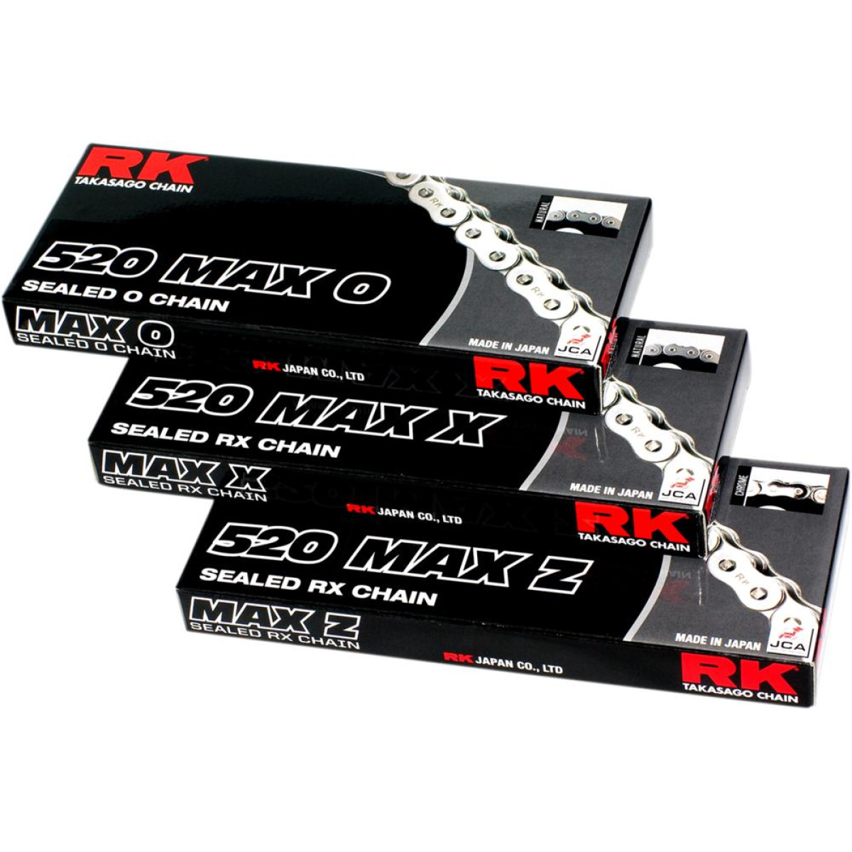 Řetěz RK 530 O KROUŽEK - barva natural - 116 článků