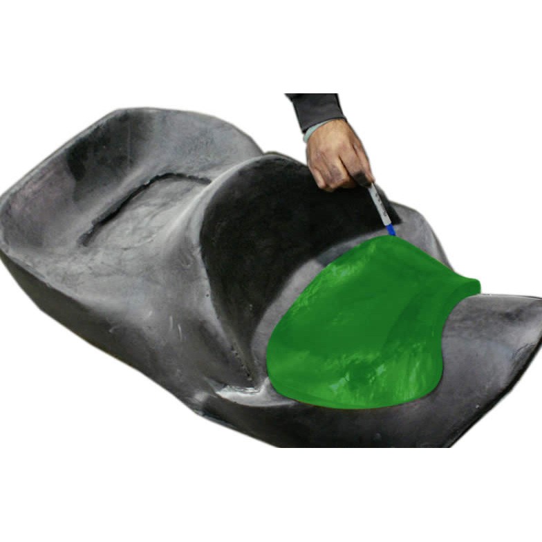 a Gelová podložka / vložka do sedadla motocyklu SADDLEMEN DO IT YOURSELF RAW GEL SEAT PAD velikost XL, rozměr 30,5 cm x 38 cm x 20,5 cm 