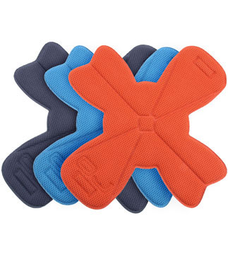 A Vnitřní výstelka do přilby OJ FLOWER HELMET LINERS - ORANŽOVÁ