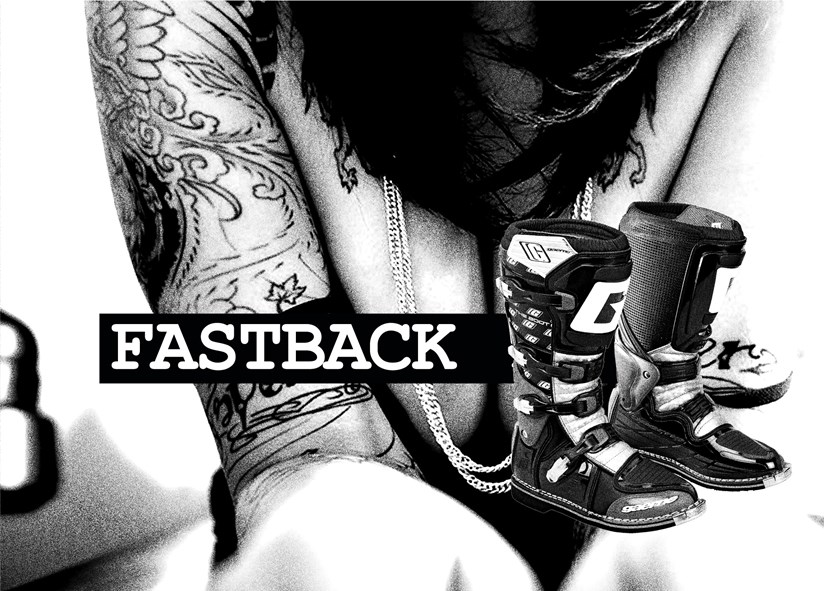 Motokrosové boty GAERNE FASTBACK ENDURANCE BÍLÉ