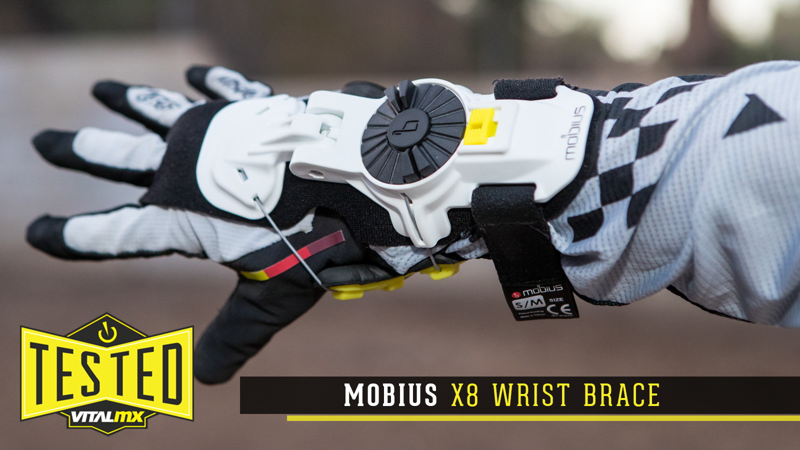Ortéza na zápěstí MOBIUS X8 šedá vel. M/L