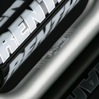 Kryt hrazdy RENTHAL BAR PAD červená/bílá, délka 24 cm (9-1/2")