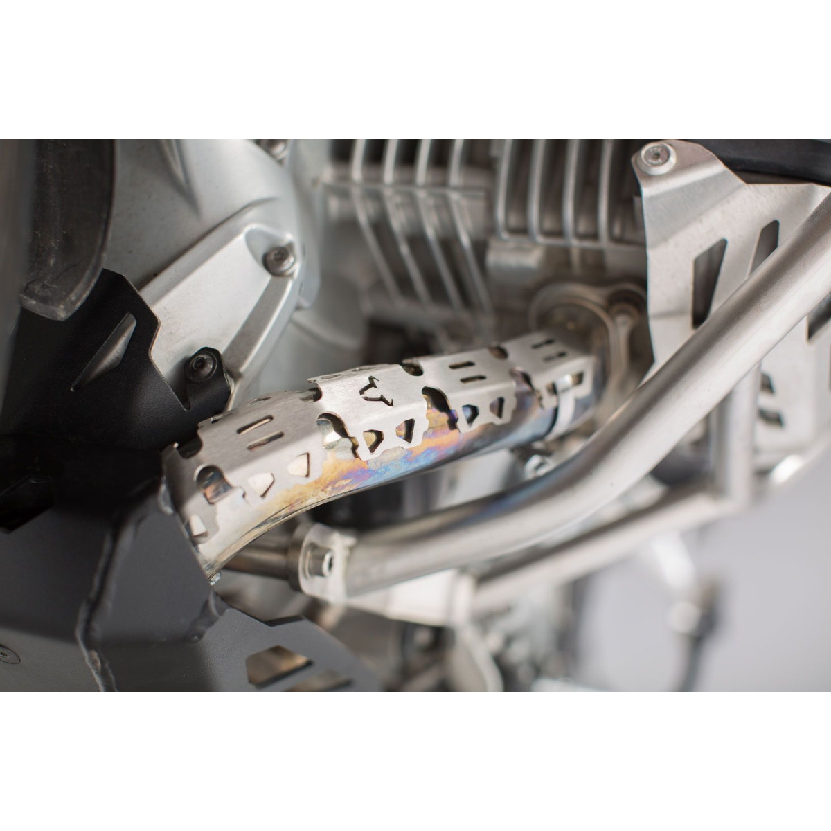 Kryt svodu výfuku motocyklu SW-MOTECH pro SUZUKI, TRIUMPH, YAMAHA viz popis