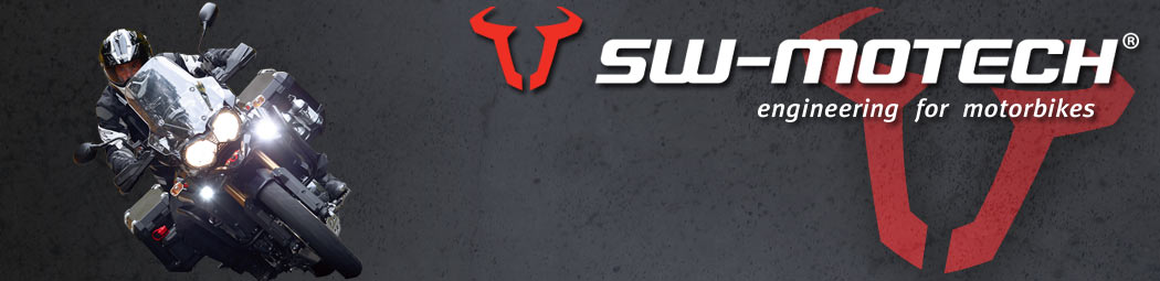 Padací protektory do osy předního kola motocyklu SW-MOTECH pro DUCATI Multistrada 1200 Enduro 2016-2020