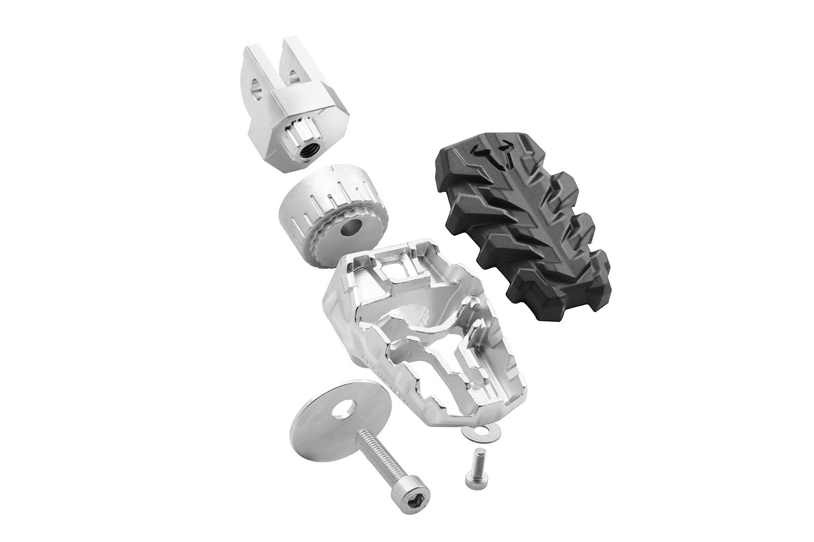 Sada stupaček motocyklu SW MOTECH EVO FOOTREST KITS pro YAMAHA XT 660X/R 2004-2016