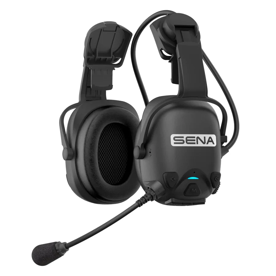 Komunikační zařízení SENA MESH HARD HAT MOUNT HEADSET CAST - eadset nejen pro průmyslovou komunikaci s dosahem 1,1 km v otevřeném terénu